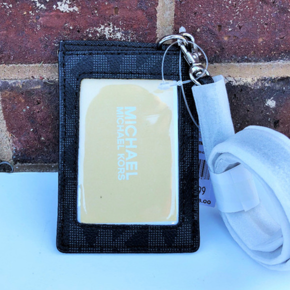 Michael Kors Jet Set Travel Lanyard ID Card Case - Picture 2 of 3